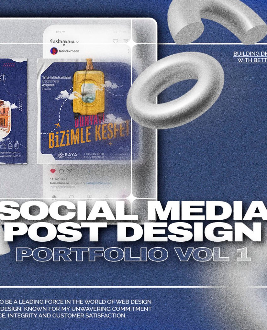 Social media post design portfolio v1