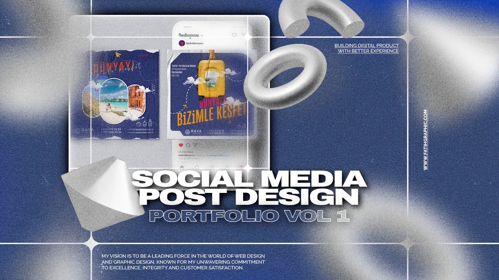 Social media post design portfolio v1