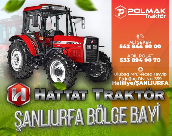 "polmak traktör" web banner design