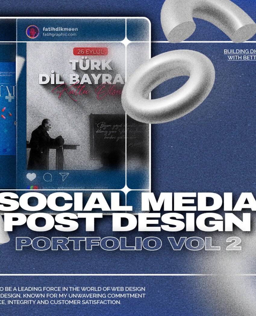 Social media post design portfolio