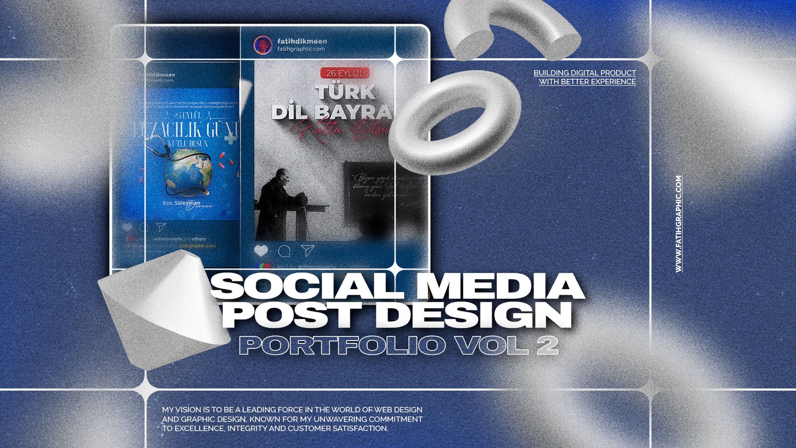 Social media post design portfolio